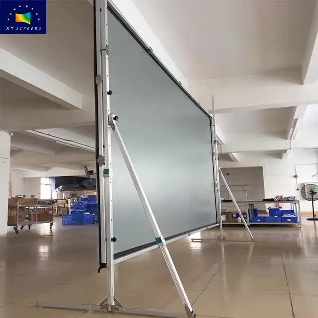 XY Screens Fast Folding Projection Fold Projector Screen Projection Outdoor Portable Rear Fast Fold Portable Projector Screen