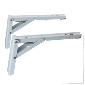 8-16 pollici montaggio a parete pesante ferro in acciaio inox triangolo lato staffe ripiano pieghevole regolabile per tavolo - Product Image 1