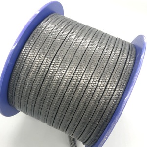 Nhúng tuyến niêm phong chịu áp lực cao dây bện đen linh hoạt mở rộng <span class=keywords><strong>PTFE</strong></span> <span class=keywords><strong>Graphite</strong></span> tuyến đóng gói cho các nhà máy điện - Product Image 5