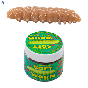 Señuelos blandos flotantes de imitación de lombriz con aroma a <span class=keywords><strong>queso</strong></span>, que brillan en la oscuridad con UV, para pesca de trucha <span class=keywords><strong>y</strong></span> carpa. - Product Image 4