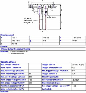 Tubo de Xenón de Repuesto 6000K Luz Diurna Certificado RoHS Garantía de 5 Años Compatible con Legacy Power-Pack Diagnóstico de Fallos - Product Image 6