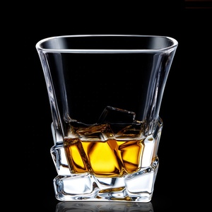 Vendita calda varie forme <span class=keywords><strong>bicchiere</strong></span> da whisky in cristallo trasparente - Product Image 3
