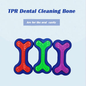 TPR masticare resistente dentizione e pulizia dentale ossa solido cane giocattoli da masticare Pet forniture per dentizione <span class=keywords><strong>Stick</strong></span> giocattoli - Product Image 2