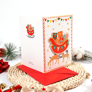 Cartes de vœux 3D personnalisées 19*25.8cm avec enveloppes - Product Image 4