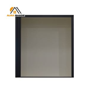 Vendita calda pieghevole schermo in lega di alluminio telaio in stile fisarmonica a rete pieghettata finestra Pliss zanzariera finestra orizzontale rotolamento orizzontale - Product Image 2
