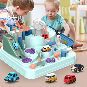 Jouet éducatif de coordination œil-main, puzzle de <span class=keywords><strong>voiture</strong></span>, ensemble flexible d'escalade, modèle de <span class=keywords><strong>voiture</strong></span> de course, jeu d'aventure, piste de <span class=keywords><strong>garage</strong></span> - Product Image 6