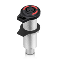 Microphone de table de conférence intégré, micro à condensateur col de cygne pour réunion, diffusion et enregistrement, connecteur XLR mâle 3 broches intégré