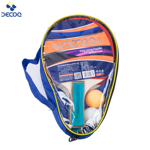 Ensemble <span class=keywords><strong>de</strong></span> <span class=keywords><strong>tennis</strong></span> <span class=keywords><strong>de</strong></span> <span class=keywords><strong>table</strong></span> professionnel haut <span class=keywords><strong>de</strong></span> gamme DECOQ HT-24, portable, écologique, durable, raquettes 4 étoiles, balles en bois <span class=keywords><strong>de</strong></span> caoutchouc 3 étoiles pour club - Product Image 4