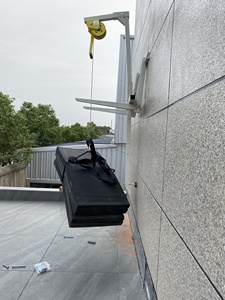 Staffa di Sollevamento Manuale <span class=keywords><strong>a</strong></span> Manovella per Unità di Condizionamento d'Aria in Acciaio con Rivestimento <span class=keywords><strong>a</strong></span> Spruzzo in Plastica - Product Image 5
