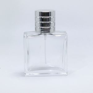 ขวดน้ำหอมทรงเหลี่ยมคอจีบ ขนาด 50 มล. 100 มล. สีตามสั่ง ขายส่งยอดนิยม พร้อมกล่องและบรรจุภัณฑ์โลโก้ตามสั่ง - Product Image 5