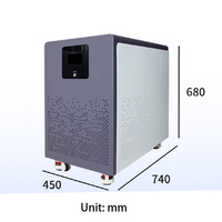 Batterie de stockage d'énergie domestique LiFePO4 48V 100Ah-600Ah empilable IP65 pour appareils électroménagers avec BMS Bluetooth, entrepôt UE