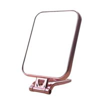 Miroir rectangulaire simple face, portable avec base, angle réglable, cadeau promotionnel, miroir simple et minimaliste