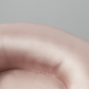 Factory Price Custom Label Silk <strong>U</strong> Shape <strong>Pillow</strong> Memory Foam 100% Mulberry Silk Travel Neck <strong>Pillow</strong> with case - Product Image 5