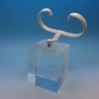 Support de Présentation de Montres en Acrylique Transparent Lavable de Luxe Moderne, Montage Facile, Bloc Personnalisé pour Vitrine de Magasin et Présentation en Détail