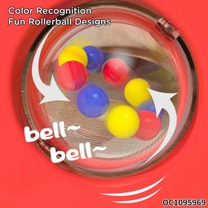Cubo de Actividades para Bebés, Juguete Educativo Temprano con Botones, Sonidos de Mamá y Bebé, Juguetes Suaves para Entrenamiento de Dedos - Product Image 5
