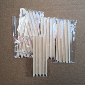 Vente en gros Offre Spéciale faible quantité minimale de commande Peau morte Pousser Bâtons à ongles en bois Bâtons à double tête - Product Image 3