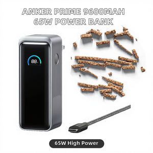 พาวเวอร์แบงค์ Prime ความจุสูง 9,600mAh กำลังไฟ 65W พร้อมปลั๊ก AC ในตัว รองรับ PD 3.0 PPS และชาร์จเร็ว 30W - Product Image 2