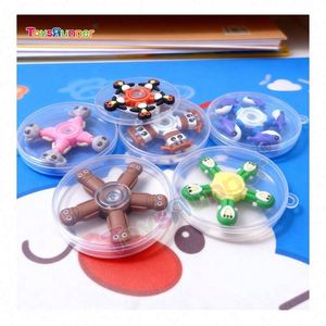 Spinner Antiestrés Multicolor Ligero de Alta Calidad, Giroscopio 3D Sensorial para Mejorar la Concentración, con Logotipo Personalizado, Resistente, para la Escuela - Product Image 1