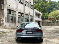 Kit carrosserie large - Compatible avec Audi A7 RS7 12-15 Pare-chocs avant/arrière Diffuseur Jupes Grille Matériel PP Haute qualité Neuf Parfait à visser