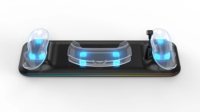 Dok pengisi daya pengontrol Headset VR kualitas tinggi dengan 2 buah baterai 1200mAh untuk Meta Qst 3