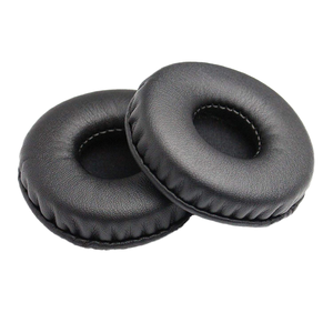 Coussinets d'oreille en mousse éponge de 70mm en cuir PU pour casque supra-auriculaire Connecteurs USB Oreillettes en velours pour <span class=keywords><strong>HD25</strong></span> HD410SL HD428 Remplacement - Product Image 4