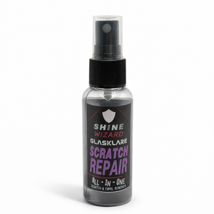 Kit de réparation des rayures sur le verre - Solution tout-en-un pour éliminer les rayures sur les vitres et les miroirs de voiture, correction des tourbillons, des brumes et de l'oxydation, 50 ml - Product Image 1