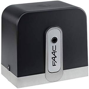 Kit rapide FAAC 24V pour automatisation de portail coulissant, poids maximal 400 kg, IP44, design contemporain - Product Image 4