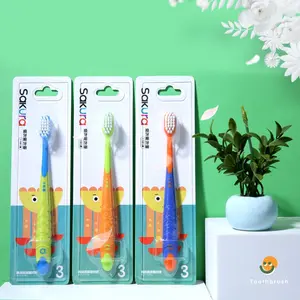 Oem Kids Toothbrush Manufacturers Customized Super Soft Kids Children Toothbrush