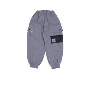 Pantalon de travail à poche unique pour enfants, pantalon d'extérieur chaud en velours fin pour la fin de l'automne - Product Image 1