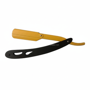 Maquinilla de afeitar recta para peluquero, producto para uso en salón, artículo esencial para corte de pelo profesional, maquinilla de afeitar recta para afeitar - Product Image 1