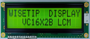 Solution d'affichage du module LCD à caractères monochromes Vc16X2B du fabricant professionnel Wisetip - Product Image 4