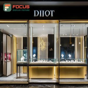 Fabricante de Sistemas de Exhibición de Joyería Minimalistas Personalizados, Mostrador de Exhibición Comercial con Superficie Pulida - Product Image 4