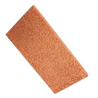 Grattoir en mousse de caoutchouc orange 280*140mm truelles carrées de qualité industrielle truelles en plâtre à usage spécial architectural