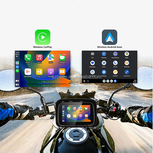 5 Inch Motorfiets Draadloze Apple Carplay Android Auto <span class=keywords><strong>Gps</strong></span> Draagbare Speciale Navigator Motorfiets <span class=keywords><strong>Gps</strong></span> Scherm <span class=keywords><strong>Ipx7</strong></span> Waterdicht - Product Image 4