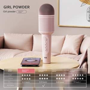 Micrófono Inalámbrico Ericsson MC8 <span class=keywords><strong>para</strong></span> Audio Integrado <span class=keywords><strong>para</strong></span> TV, Canto Infantil, Uso en KTV en Casa, Frecuencia de 40Hz-20KHz - Product Image 1