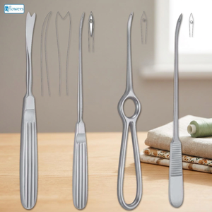 Ensemble d'instruments chirurgicaux OEM en acier inoxydable, outils de chirurgie générale manuels, classe I, certifiés CE, modèle F9-515 - Product Image 2