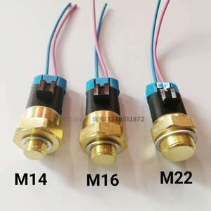 สวิตช์ควบคุมอุณหภูมิ Sany Valin รุ่น M14 M16 M22 12V DC 15A สำหรับรถผสมคอนกรีต ระบบไฮดรอลิก และออยล์คูลเลอร์ - Product Image 1