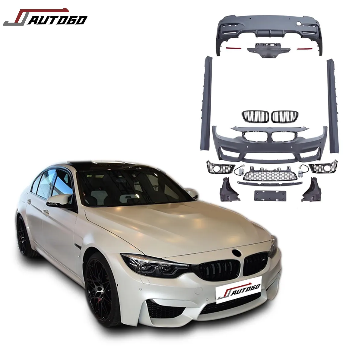 مصنع الساخن بيع جسم خارجى ل BMW 3 سلسلة 318i 320i 325i 328i 330i 335i 340i F22 F23 2012-2018 تحديث إلى الرياضة M3 نمط