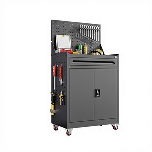 Carrito de Herramientas Multifuncional para Reparación de Automóviles, Acero, 3 Cajones, Capacidad de Carga de 250 kg, Taller Móvil de Grado Industrial, Almacenamiento de Herramientas OEM con Llave - Product Image 3