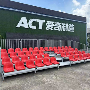 Gradas desmontables para exteriores Asientos de tribuna permanentes de acero para fútbol para jugar al aire libre - Product Image 1