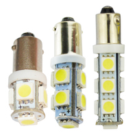 Ampoules LED de voiture Ba9s 5led 5050 5smd, super lumineuses, clignotants LED, éclairage intérieur de voiture, autres accessoires d'éclairage de voiture