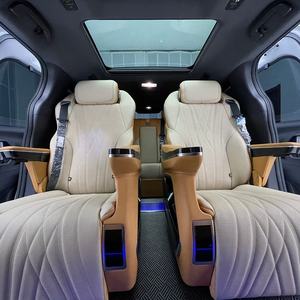 Sienna modifié Lucky Cat activité accoudoir siège d'aviation dossier électrique réglage avant/arrière cuir Napa <span class=keywords><strong>Yamaha</strong></span> voiture montage - Product Image 4