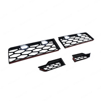 Grille inférieure de pare-chocs avant en maille, petites grilles de pare-chocs pour Hilux Travo 2026+ Overland Pickup Truck, grilles automobiles en plastique ABS
