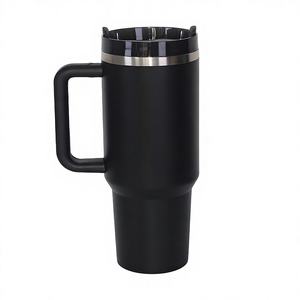 Gobelet isotherme moderne en acier inoxydable personnalisé avec gravure laser du logo, isolation thermique 6-12 heures, écologique, MOQ 1 pièce, cadeaux d'affaires - Product Image 4