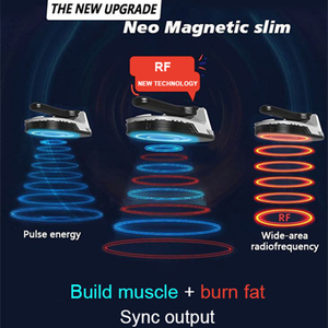 Appareil de remodelage corporel par électrostimulation musculaire (EMS) avec 4 poignées RF pour salon professionnel - Product Image 3