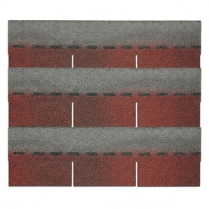 Tuiles de toiture bitumineuses simples à 3 languettes, les plus vendues, résistantes à la chaleur, garantie 20 ans - Product Image 2