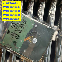 Disque dur de surveillance HDD ST10000VX0004 10 To 3,5'' SATA 6 Gbit/s 7200 tr/min 256 Mo pour stockage vidéo multi-caméras fluide
