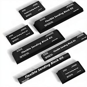 Kit de Bloques de Lijado Flexibles de EVA para Carrocería de Automóviles y Carpintería, Esponja de Lijado Húmedo/Seco, Juego de Herramientas Manuales - Product Image 3
