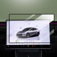 Film de protection en verre trempé pleine écran 16 pouces pour écrans de navigation Tesla Y/YL 2025 2026, contrôle central et protection des sièges arrière