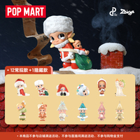 POPMART Officiel Zsiga la Série Hiver des Cadeaux Boîte Mystère en PVC Faite à la Main